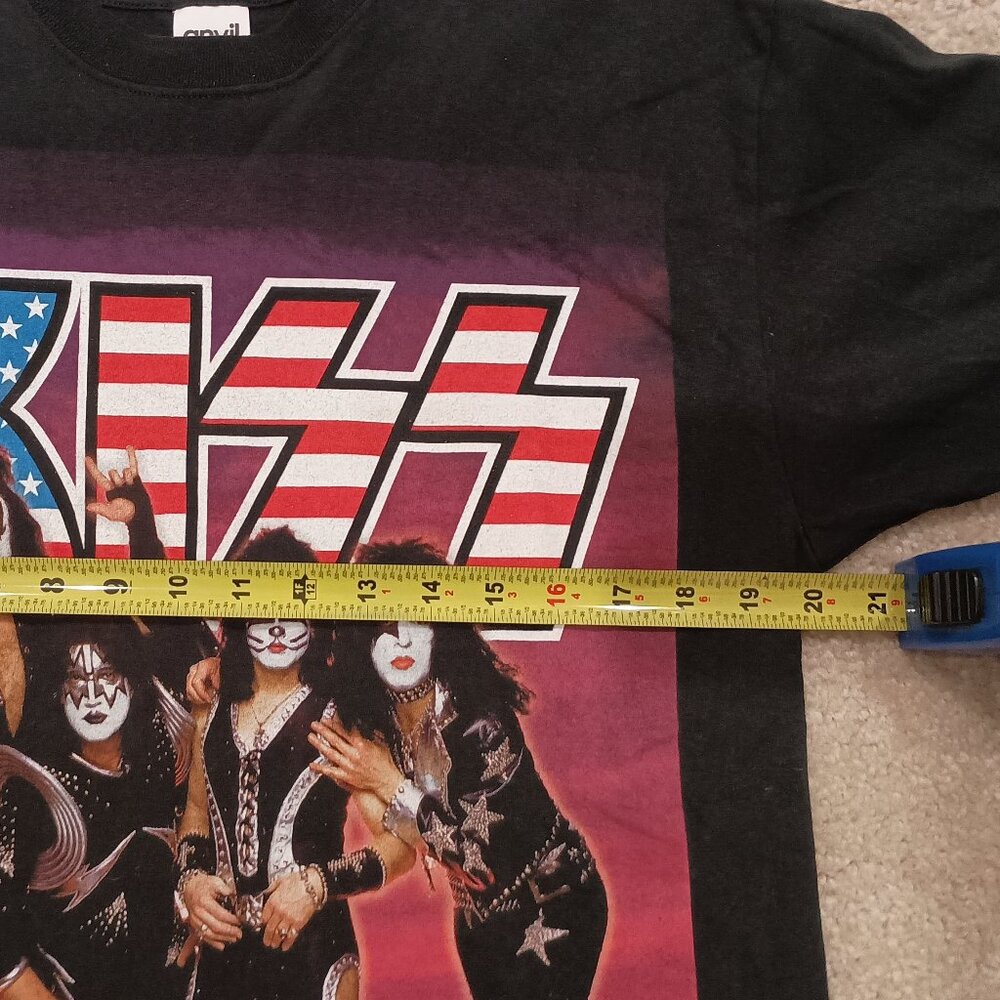 KISS "Rock The Nation 2004 World Tour" T Shirt Great Condition, Size L - Picture 3 of 5